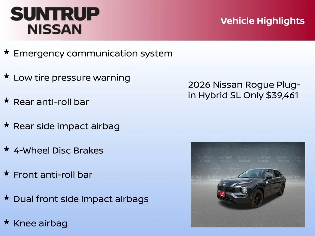 New 2026 Gray Nissan SL image 16