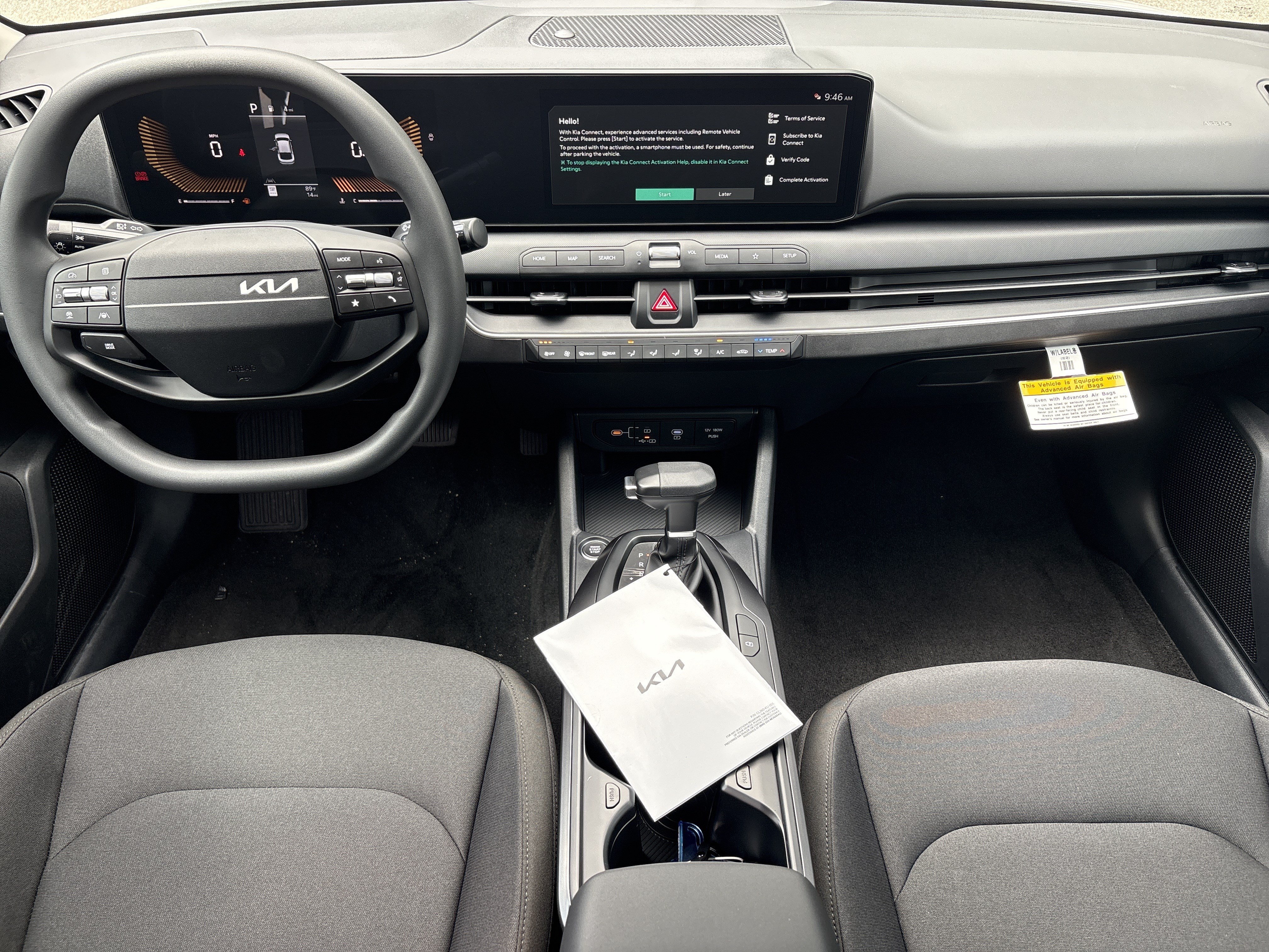 New 2026 Snow White Pearl Kia LXS image 2