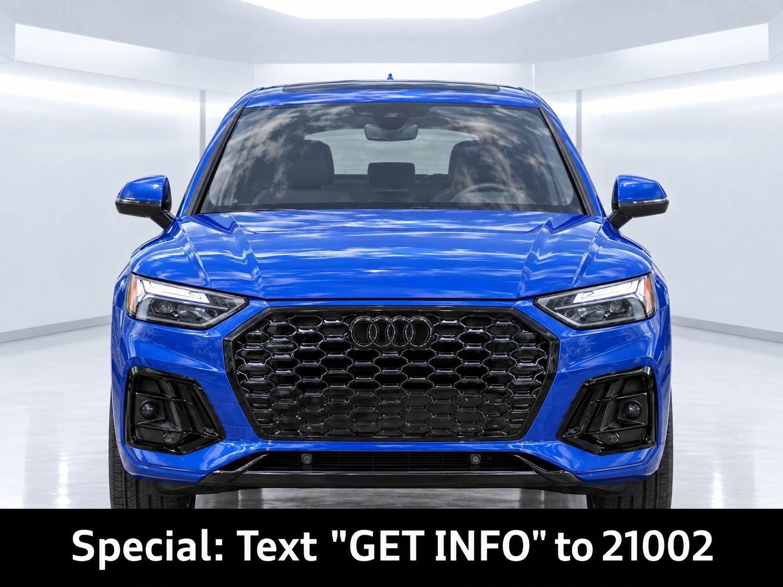 Certified Used 2024 Blue Audi 45 S line Premium image 5