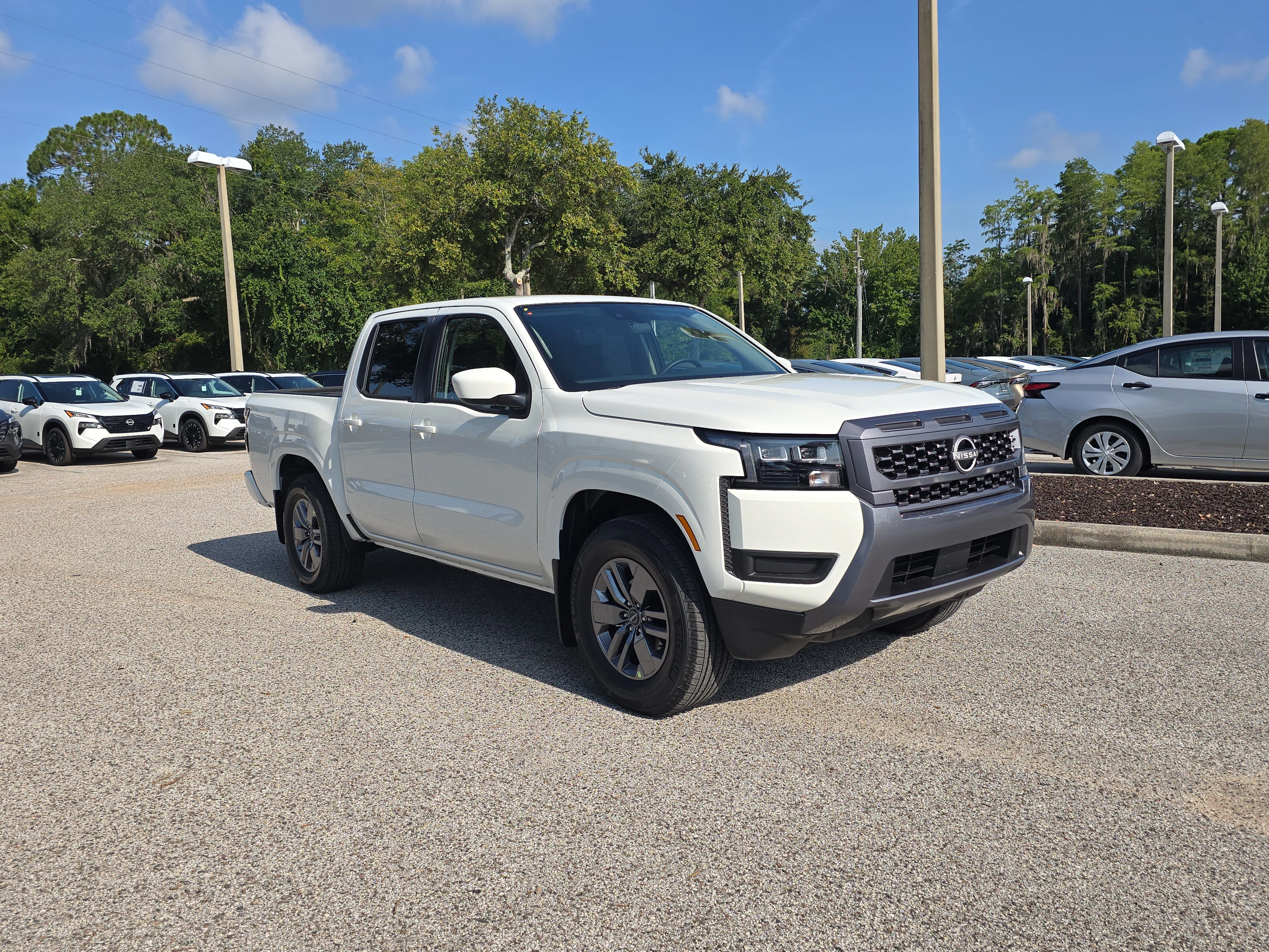 New 2026 Glacier White Nissan Crew Cab SV image 2