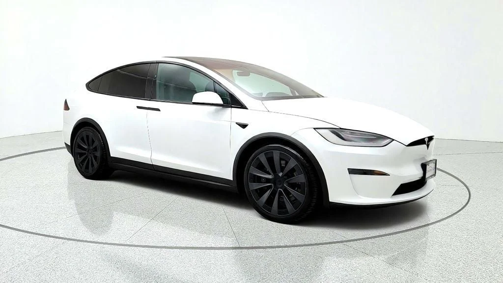 Used 2023 Pearl White Multi-Coat Tesla AWD image 3