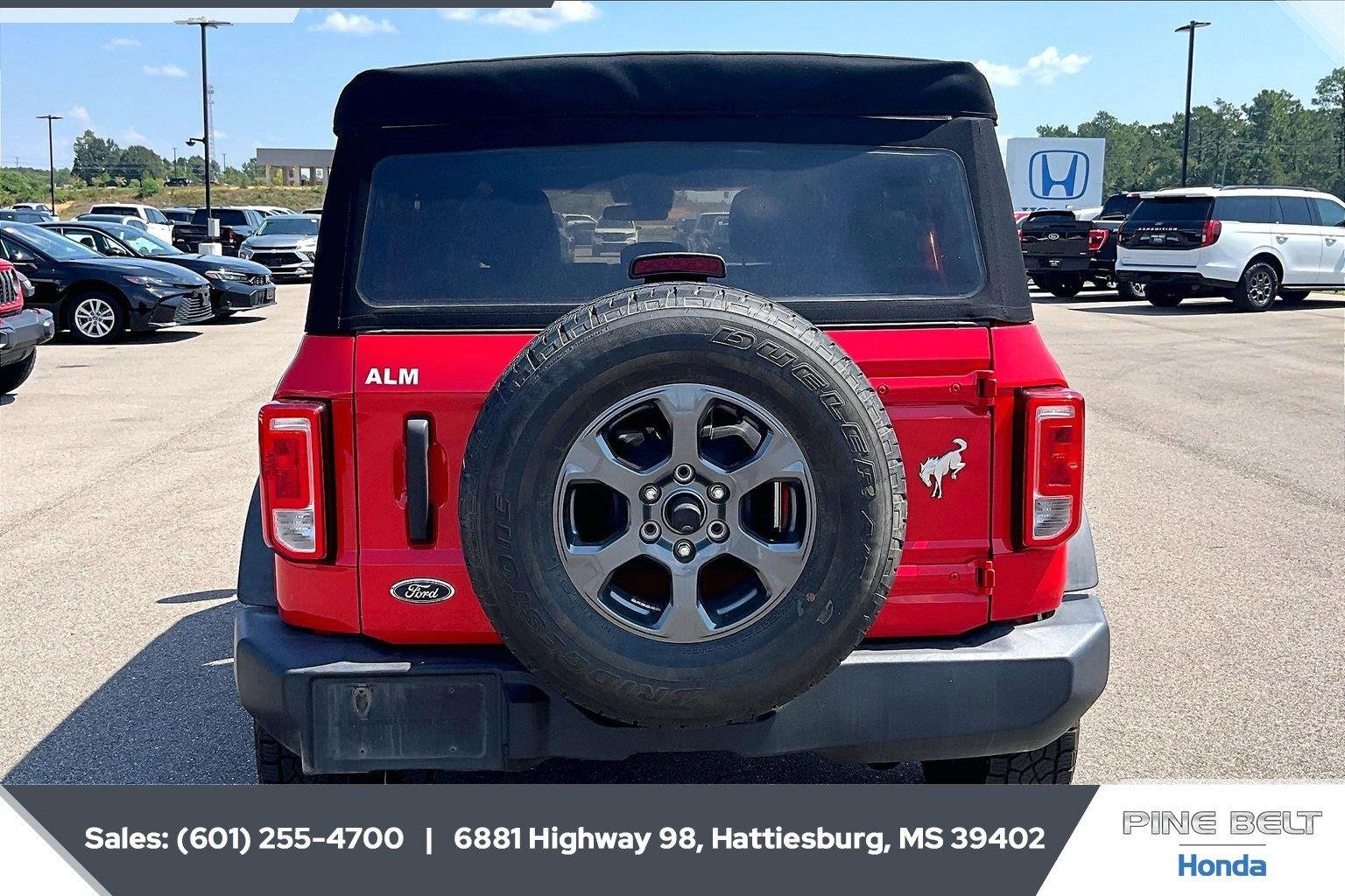 Used 2021 Race Red Ford Big Bend image 4