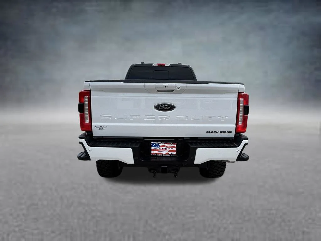 Used 2024 Oxford White Ford LARIAT LIFTED BLACK WIDOW PKG image 5