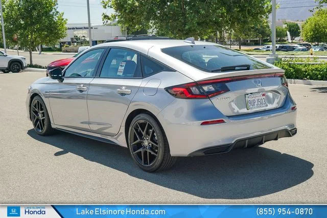 Used 2025 Solar Silver Metallic Honda Sport image 11