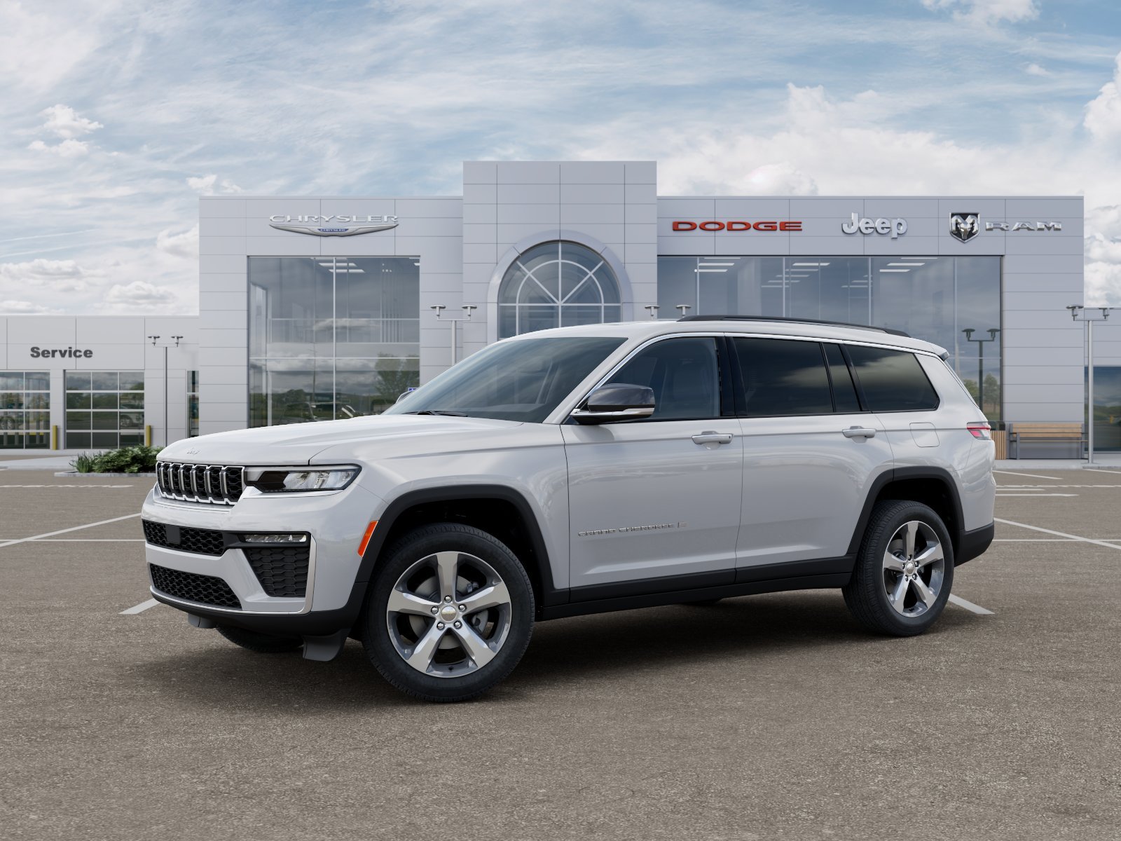 New 2026 Bright White Clear-Coat Exterior Paint Jeep Limited image 12