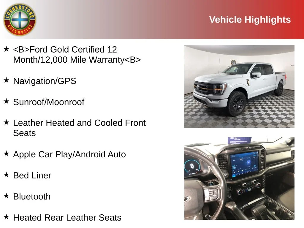 Used 2023 Ford F-150 Tremor with VIN 1FTEW1E82PFC91035 for sale in Elk River, Minnesota