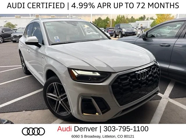 Used 2024 White Audi 55 Premium Plus image 2