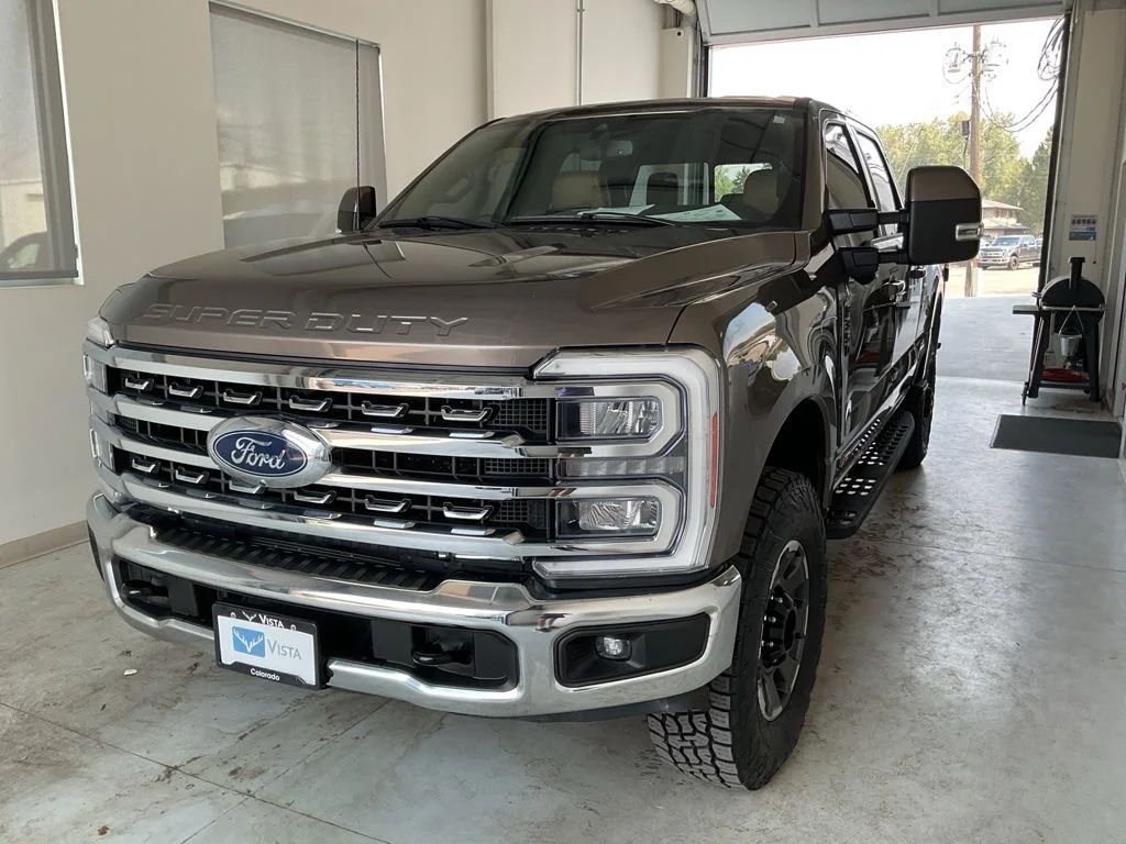 Used 2023 Stone Gray Metallic Ford Lariat image 3