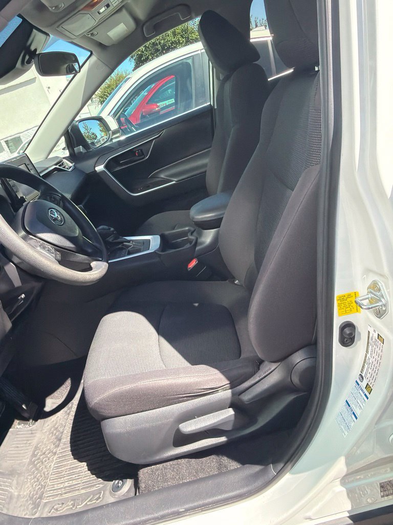 Used 2021 White Toyota LE image 5