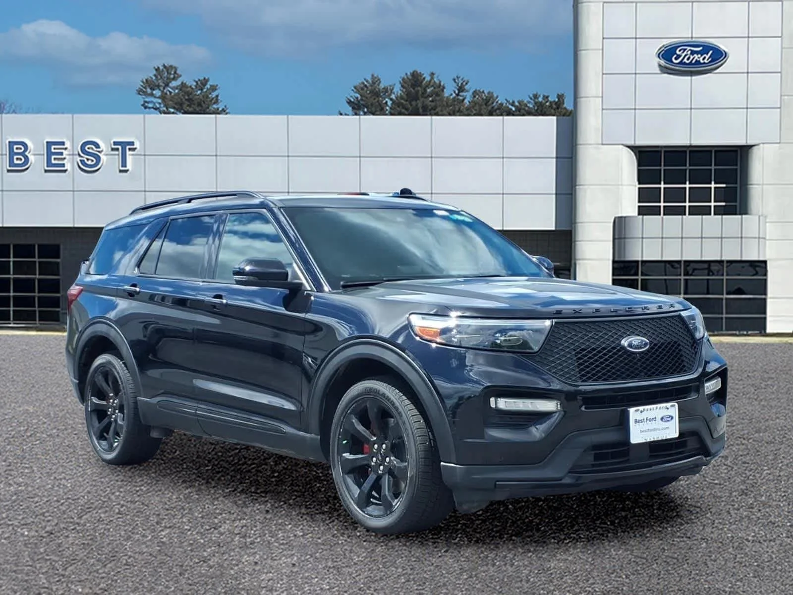 Used 2023 Agate Black Ford ST image 9