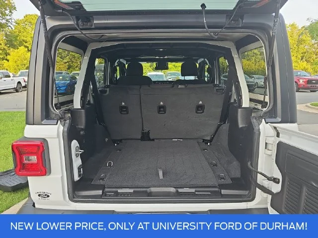 Used 2021 White Jeep Unlimited Sport Altitude image 12