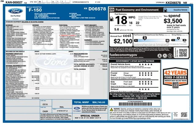 2019 Ford F-150 Lariat - Photo 3