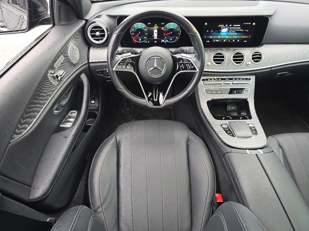 Certified Used 2022 Black Mercedes-Benz E 350 image 25