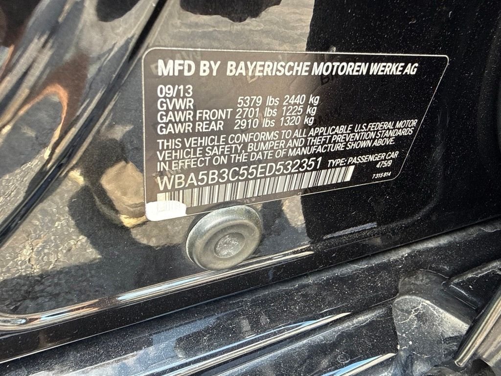 Used 2014 Black BMW 535i xDrive image 10