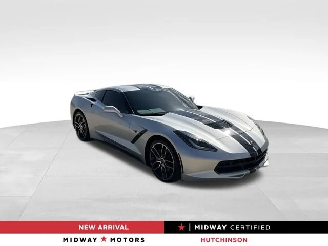 Used 2017 Silver Chevrolet Stingray image 1