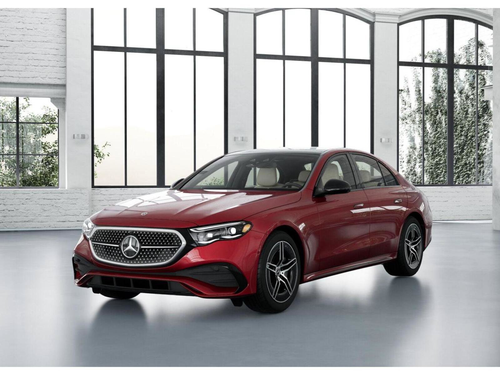 New 2027 MANUFAKTUR Patagonia Red Metallic Mercedes-Benz E 450 4MATIC® Sedan image 40