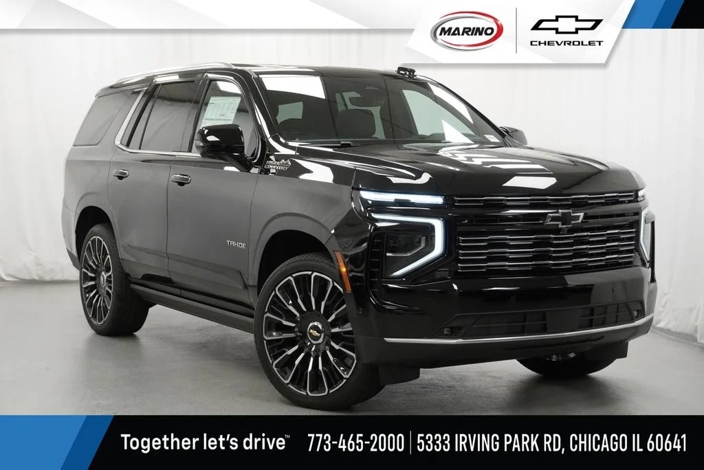New 2026 Black Chevrolet High Country image 1