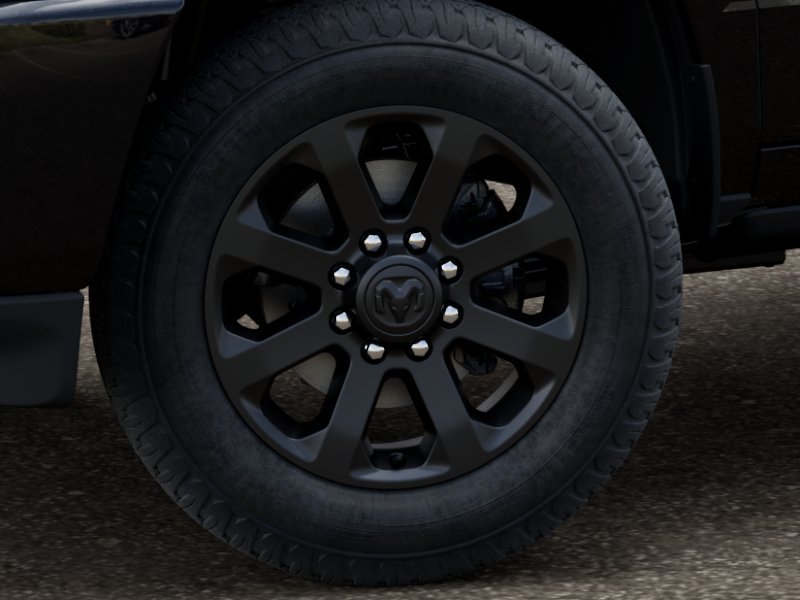 New 2027 Diamond Black Crystal Pearl-Coat Exterior Paint RAM Laramie image 4