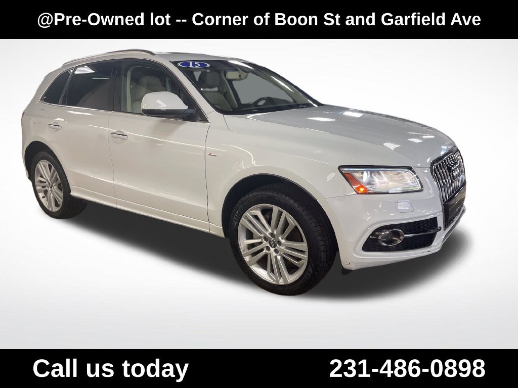 Used 2015 White Audi 3.0T Premium Plus image 7