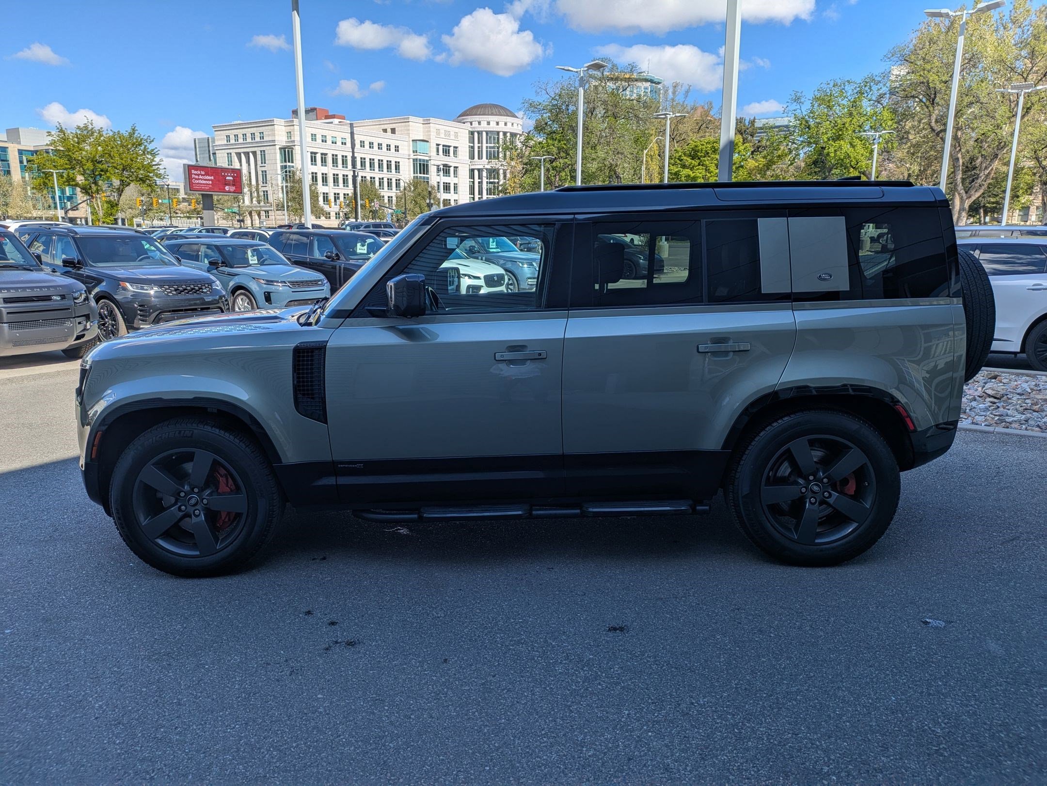 Used 2021 Pangea Green Metallic Land Rover 110 X AWD image 8