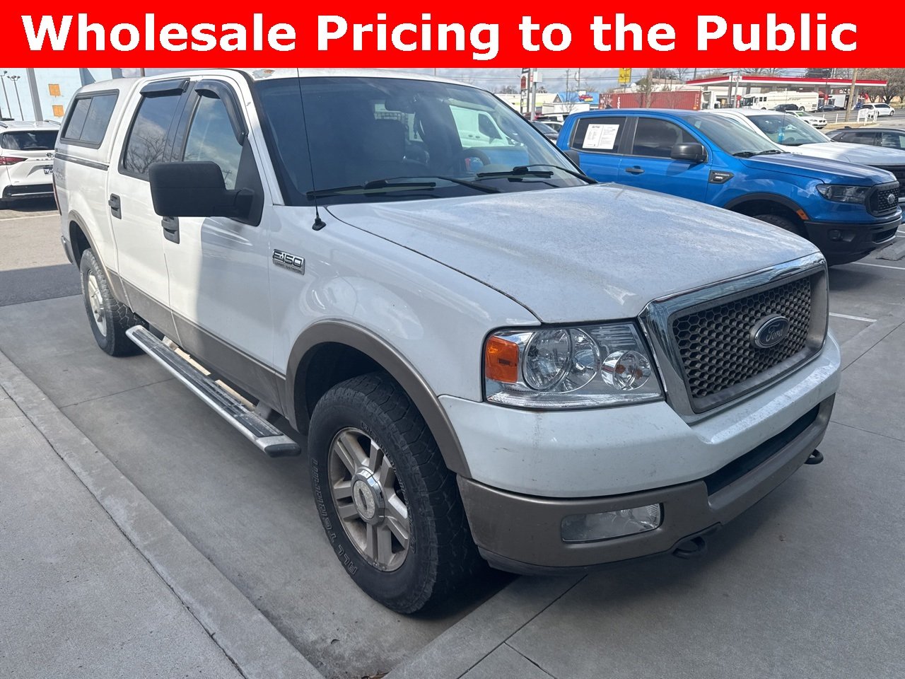 Used 2004 Ford F-150 Lariat with VIN 1FTPW14544KC90312 for sale in Nashville, TN
