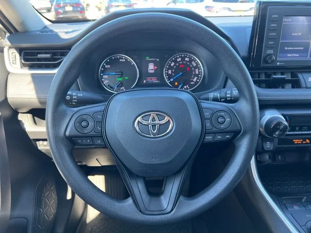 Used 2022 Silver Sky Metallic Toyota Hybrid XLE image 18