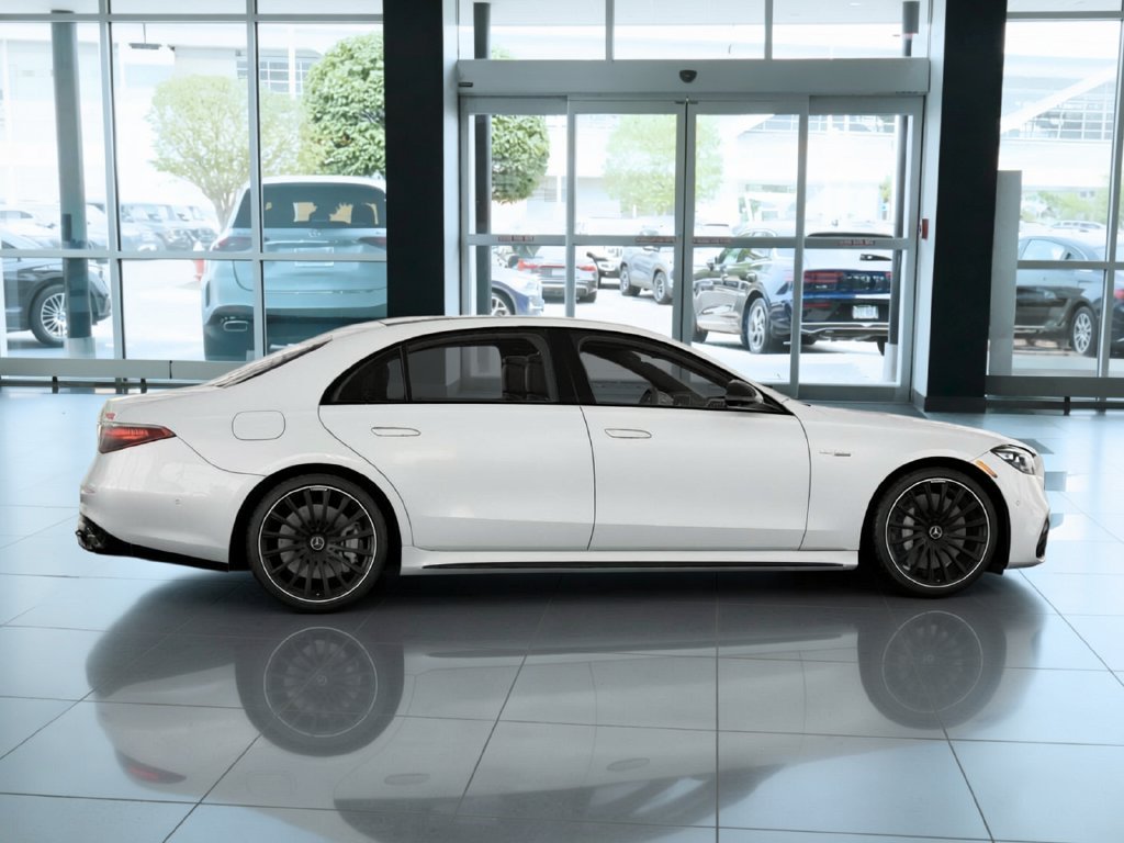 New 2026 MANUFAKTUR Moonlight White Metallic Mercedes-Benz S 63 E AMG® image 16