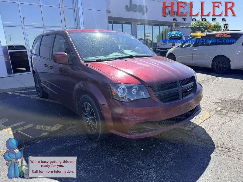 Used 2017 Octane Red Pearlcoat Dodge SE Plus image 1