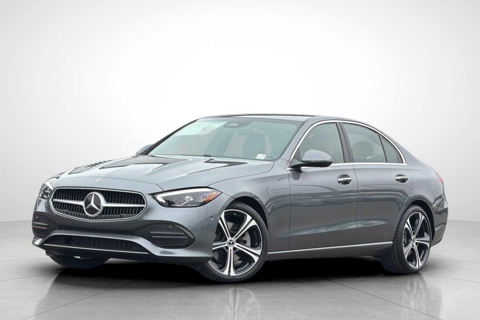 New 2026 Selenite Grey Metallic Mercedes-Benz C 300 image 1