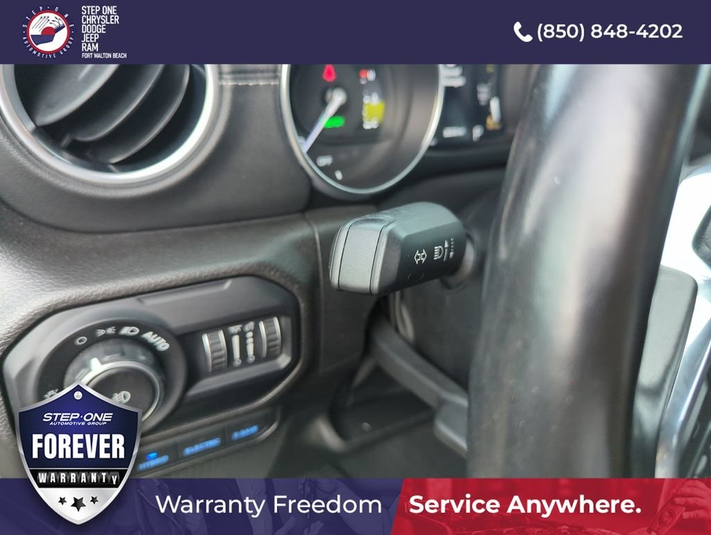 Used 2022 Beige Jeep Unlimited Sahara 4xe image 20