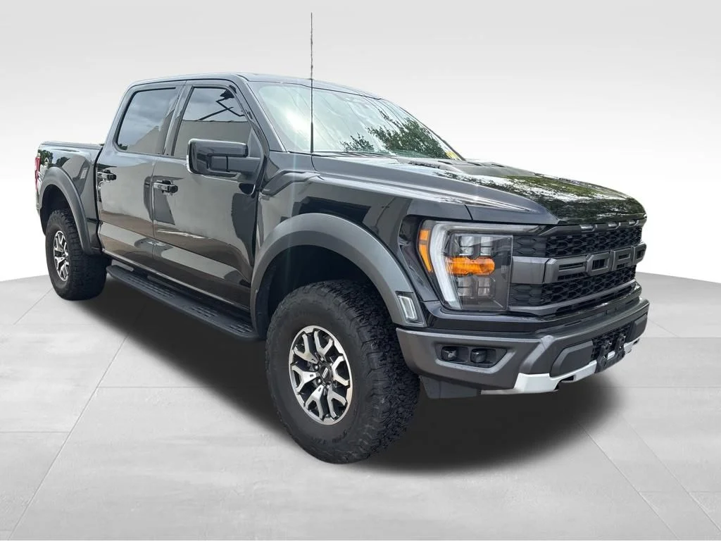 Used 2022 Black Ford Raptor image 3