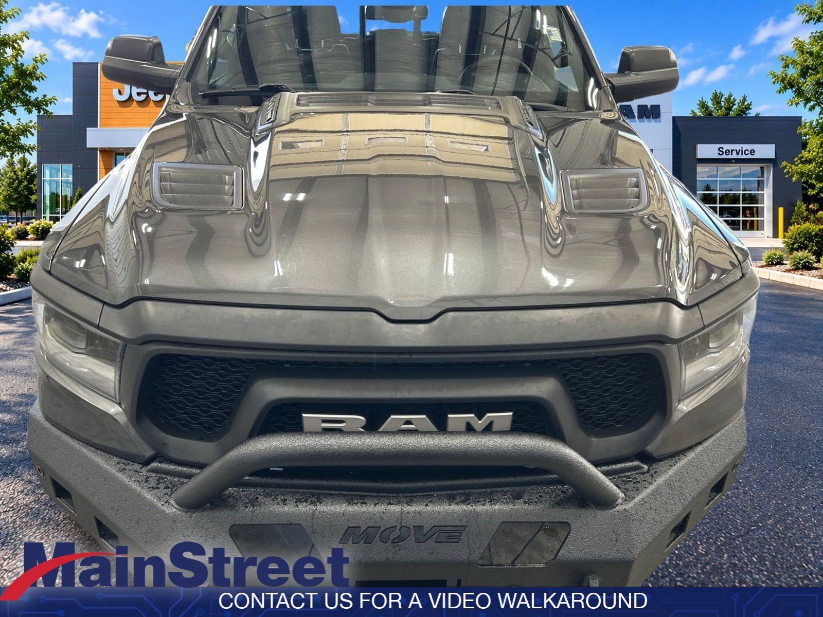 Used 2019 Granite Crystal Metallic Clearcoat Ram Rebel image 18