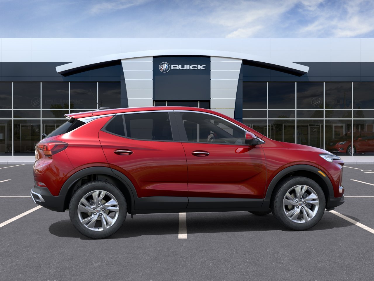 New 2026 Brilliant Red Buick Preferred image 5