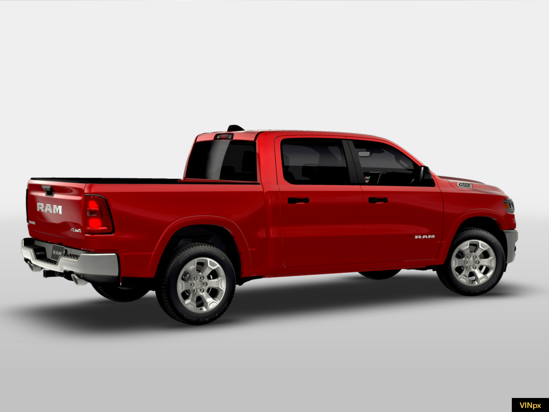 New 2026 Molten Red Pearl-Coat Exterior Paint RAM BIG HORN image 8