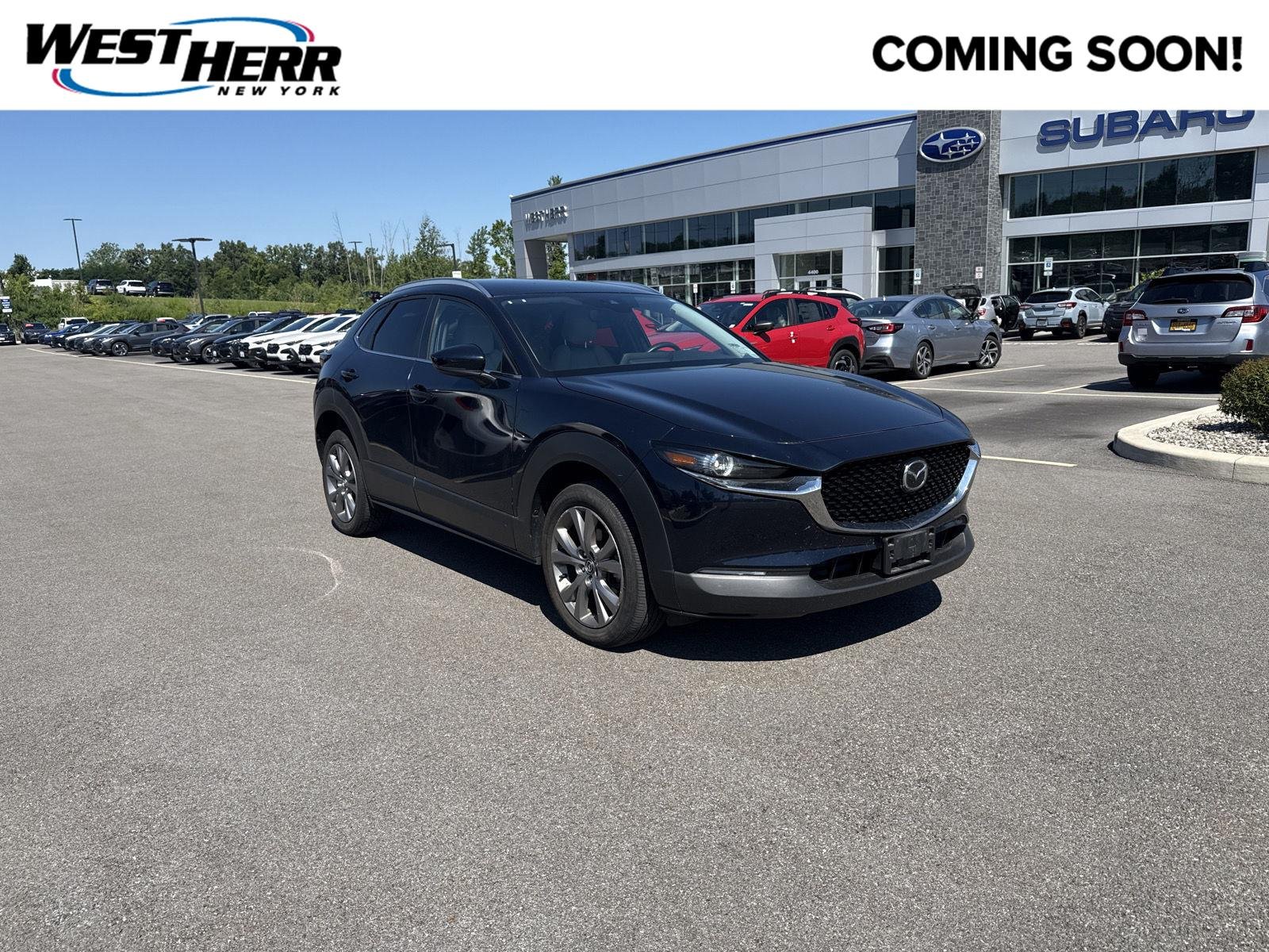 Used 2023 Deep Crystal Blue Mica Mazda 2.5 S Preferred Package image 1