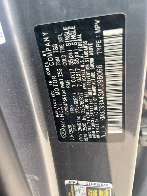 Used 2021 Gray Hyundai Value image 12