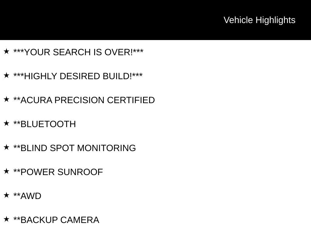 Certified Used 2024 Fathom Blue Pearl Acura SH-AWD image 2
