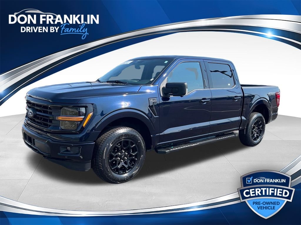 Used 2024 Blue Ford XLT image 1