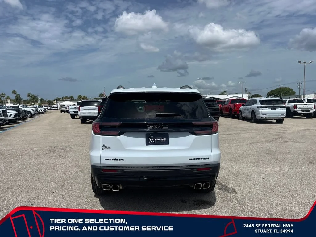 New 2026 Glacier White Tricoat GMC Elevation image 6