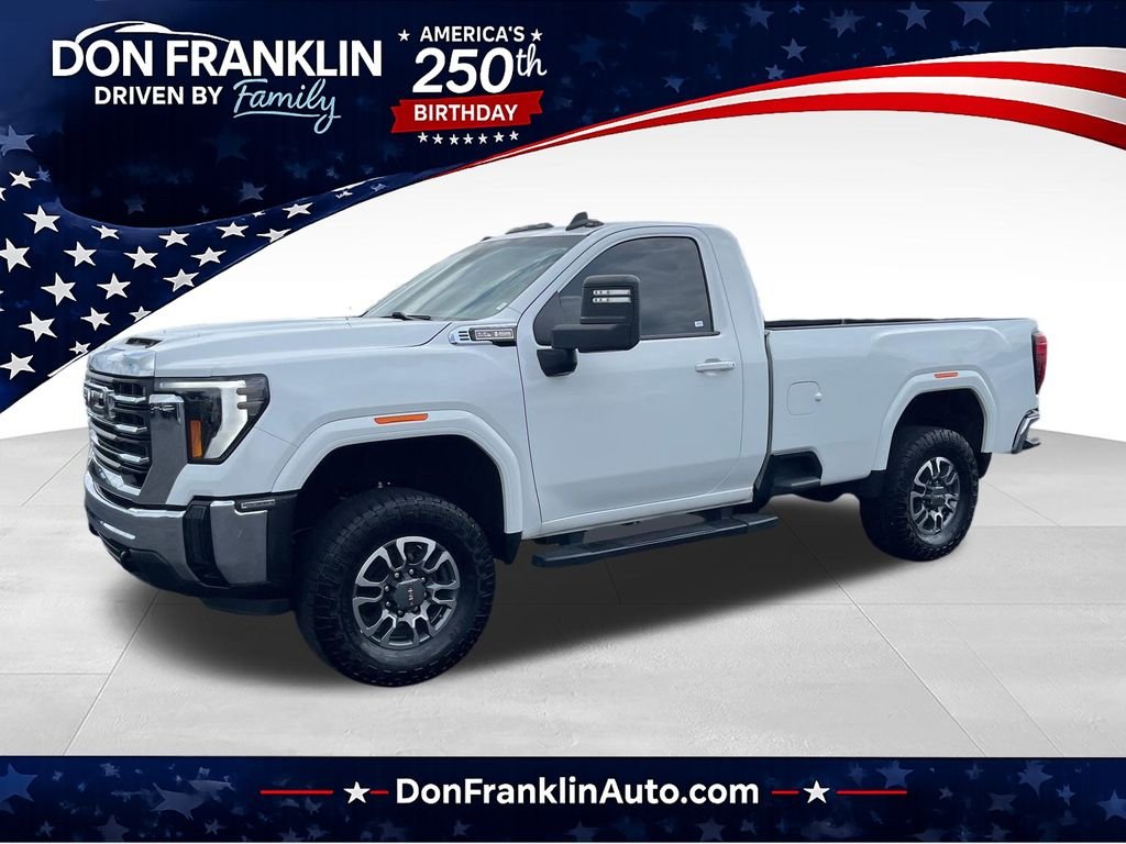 Used 2024 White GMC SLE image 1
