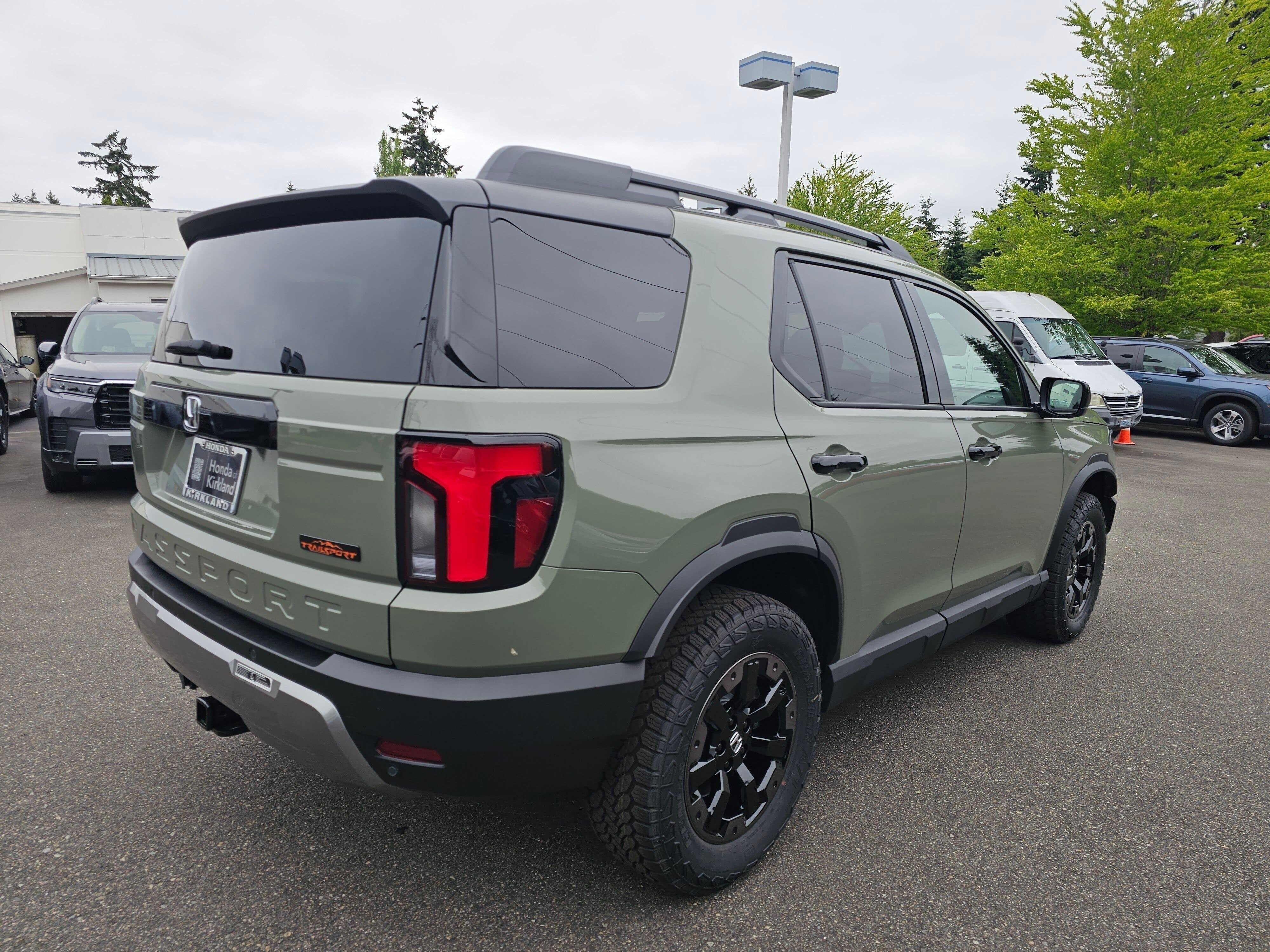 New 2026 Ash Green Metallic Honda TrailSport Elite image 7