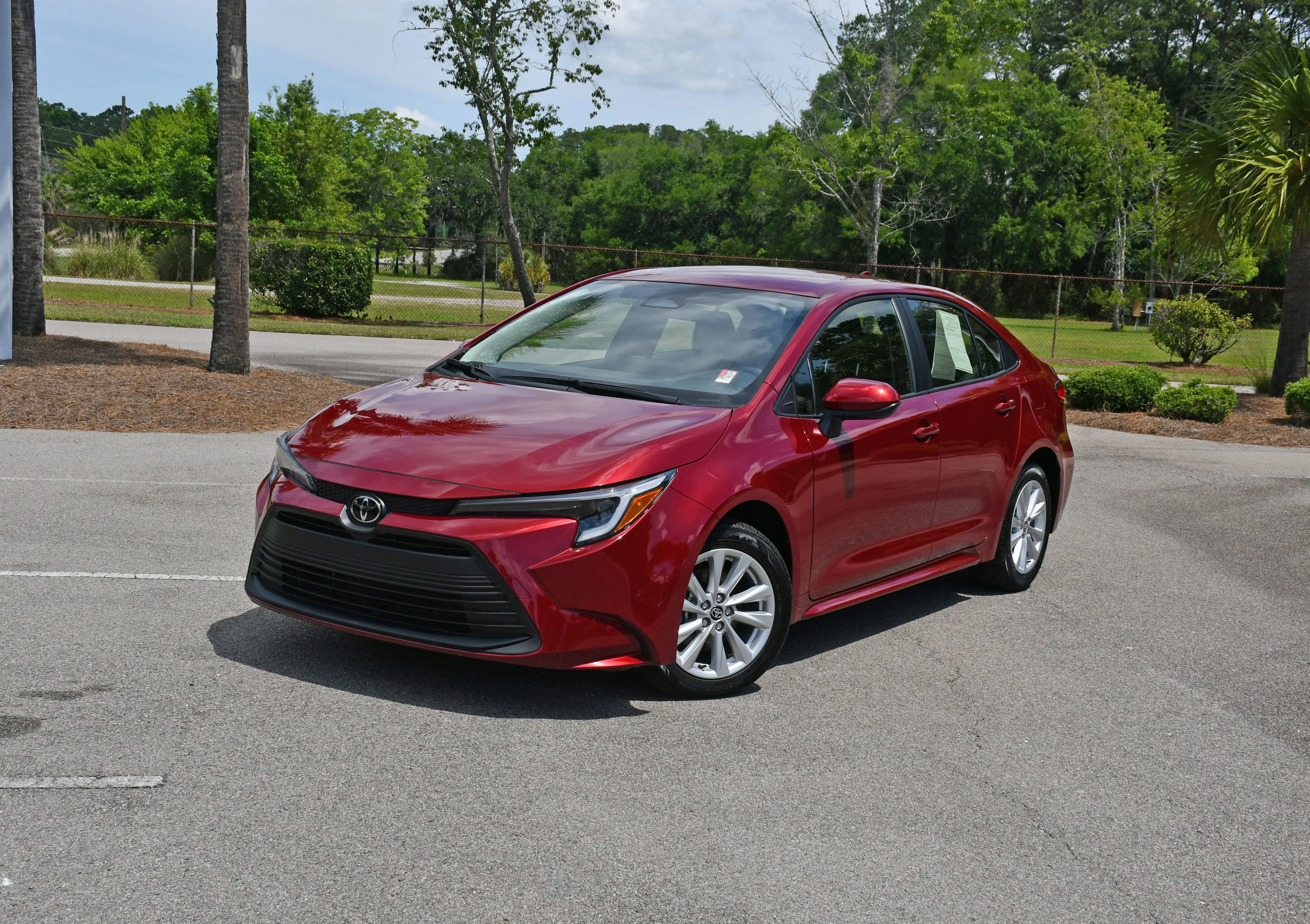Used 2026 Red Toyota LE image 5