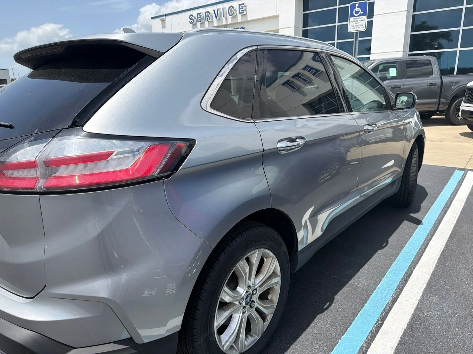 Certified Used 2020 Silver Ford Titanium image 4