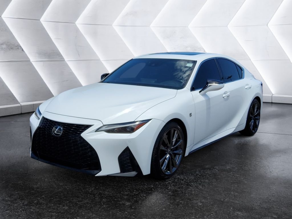 Used 2022 White Lexus 350 F SPORT image 3
