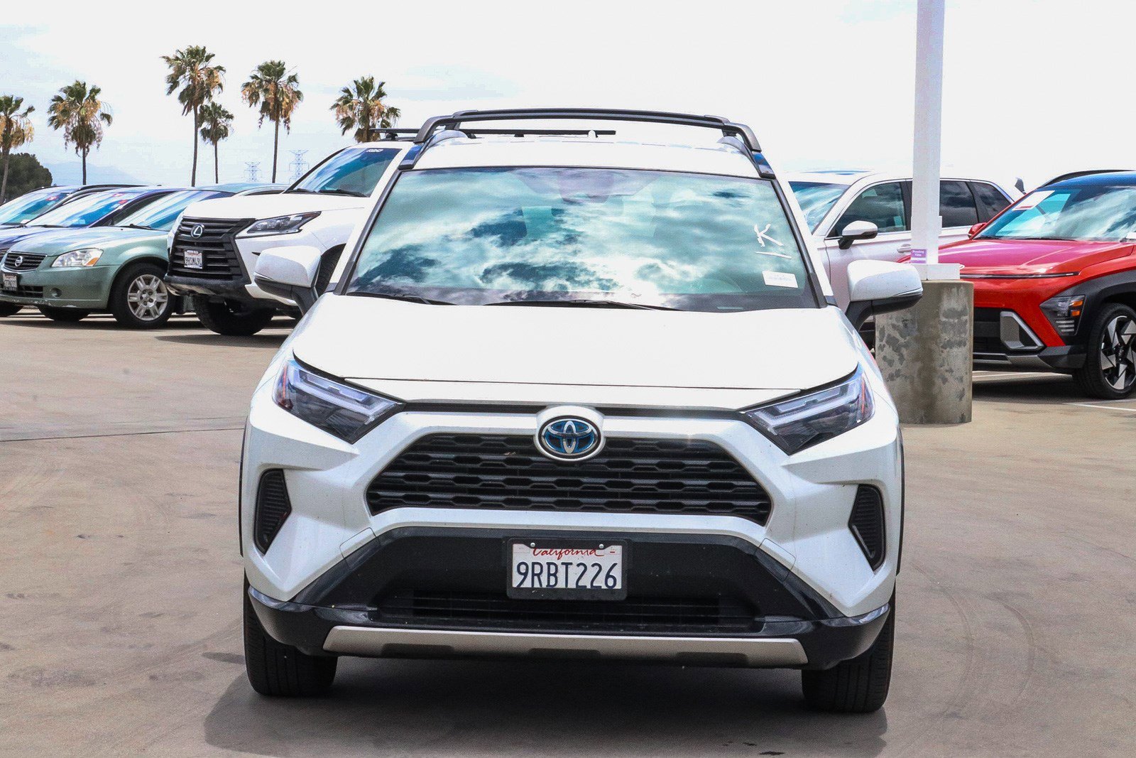 Used 2024 Wind Chill Pearl Toyota Hybrid SE image 2
