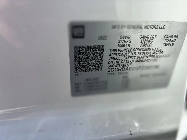 Used 2023 White Chevrolet WT image 15