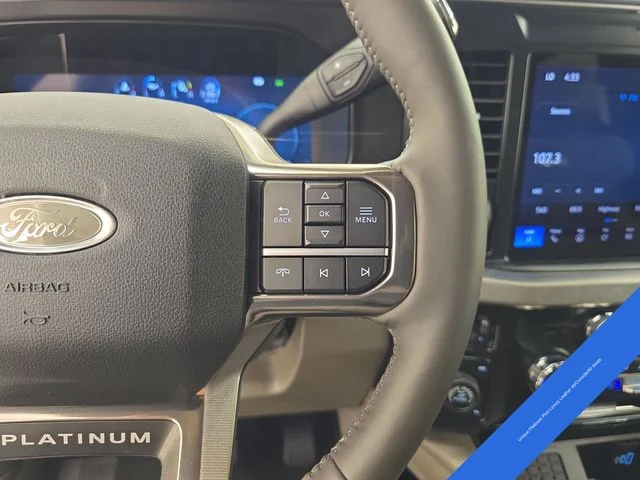 New 2026 Star White Metallic Tri-Coat Ford F-350® Platinum® image 43