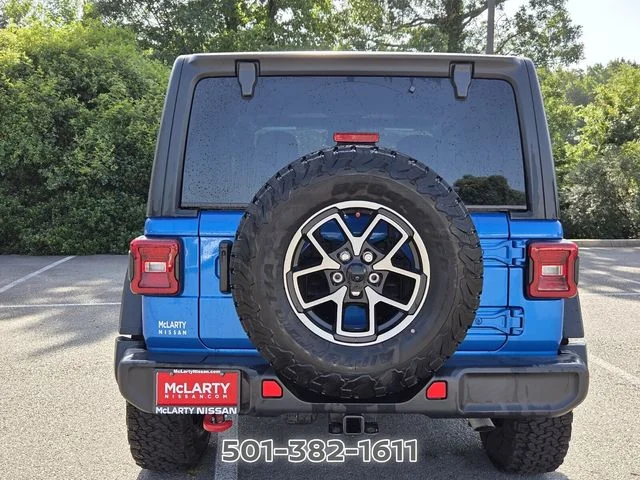Used 2024 Blue Jeep Rubicon image 4