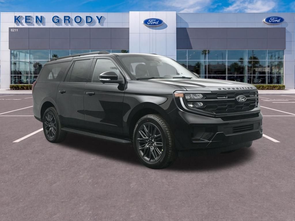 New 2026 Agate Black Metallic Ford Platinum image 1