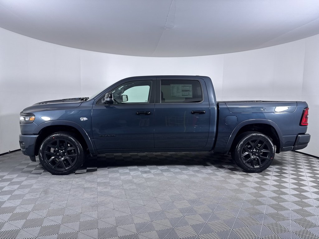 New 2026 Forged Blue Metallic Exterior Paint RAM Laramie image 13
